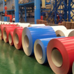 Color coated aluminum coil