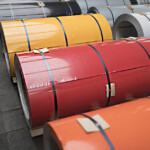 Color coated aluminum coil